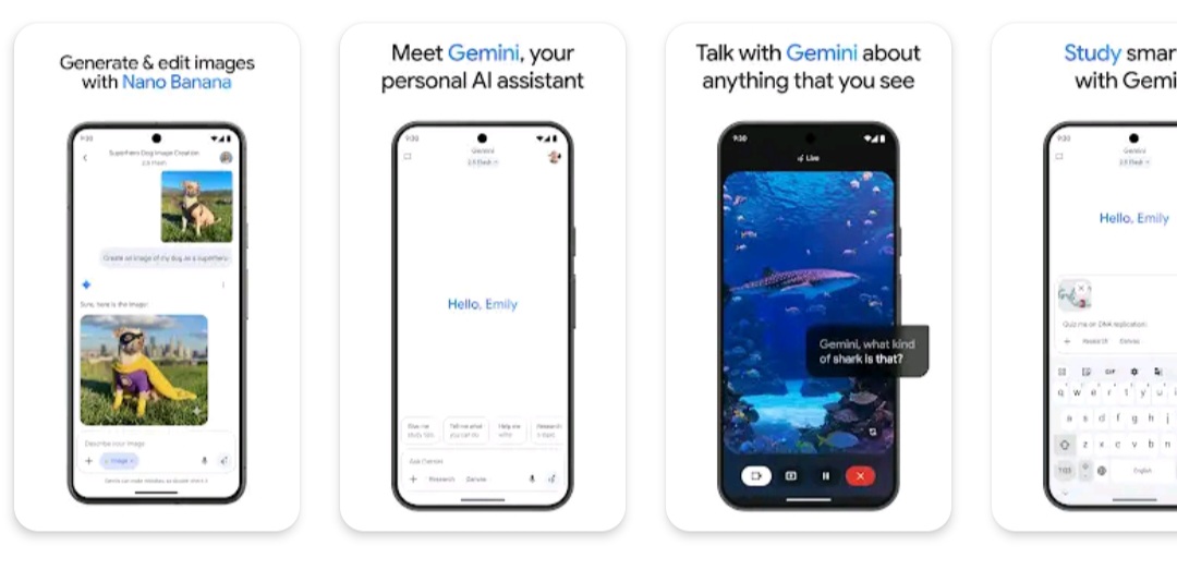 Supercharge your creativity and productivity with Gemini, your AI3